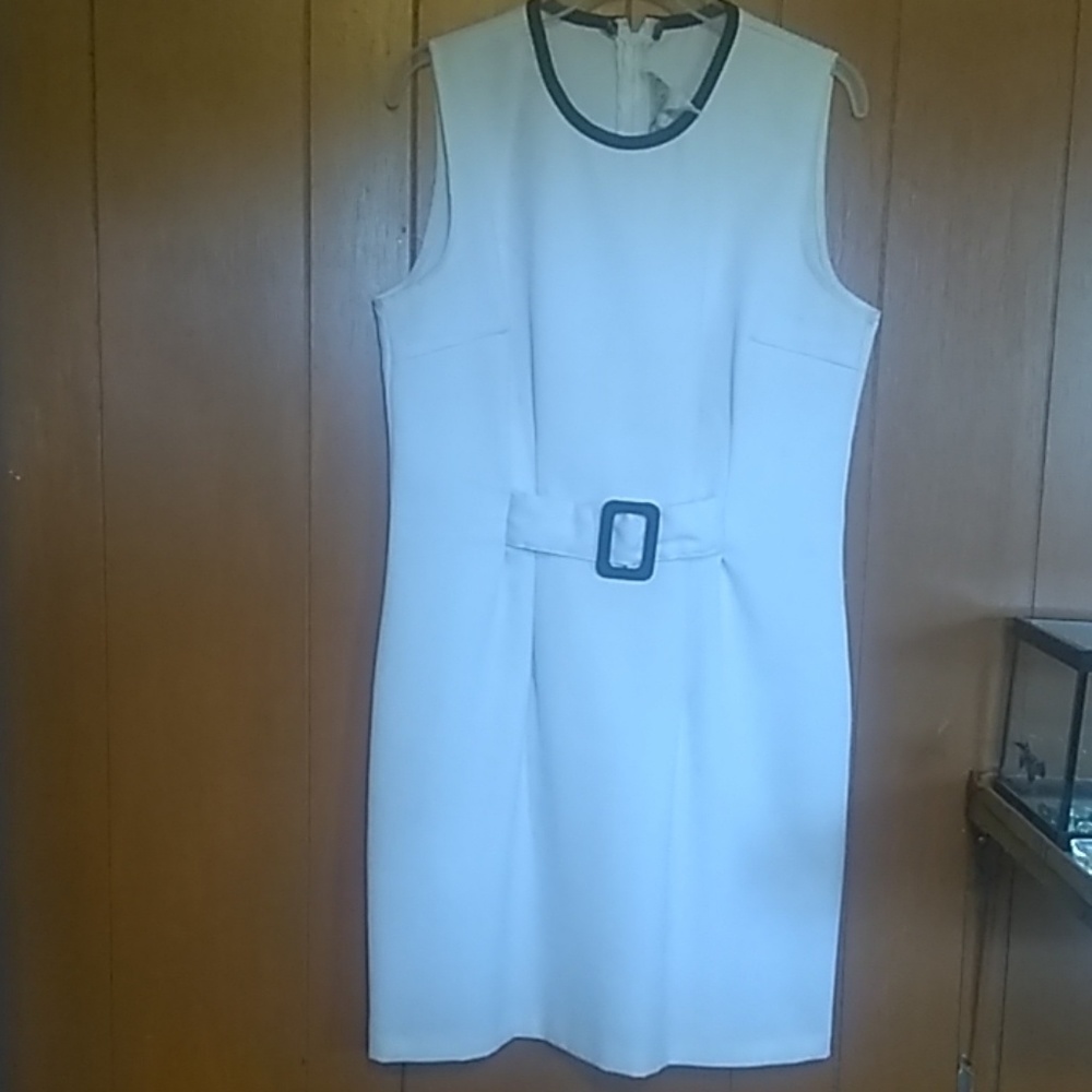 white dress